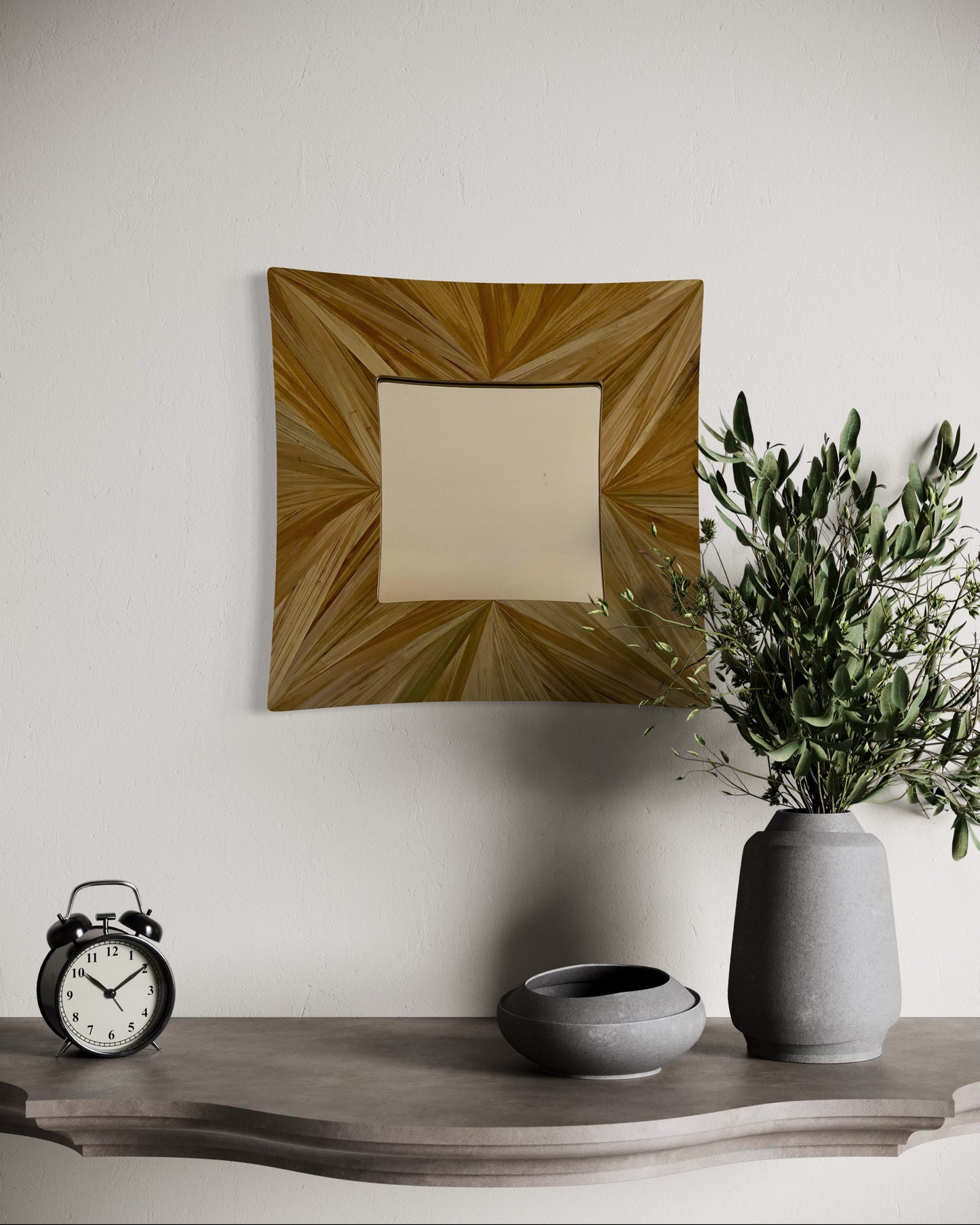 Miroir « Envolée de Paille »