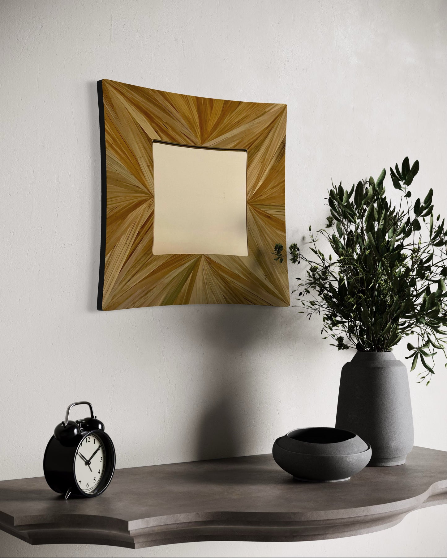 Miroir « Envolée de Paille »