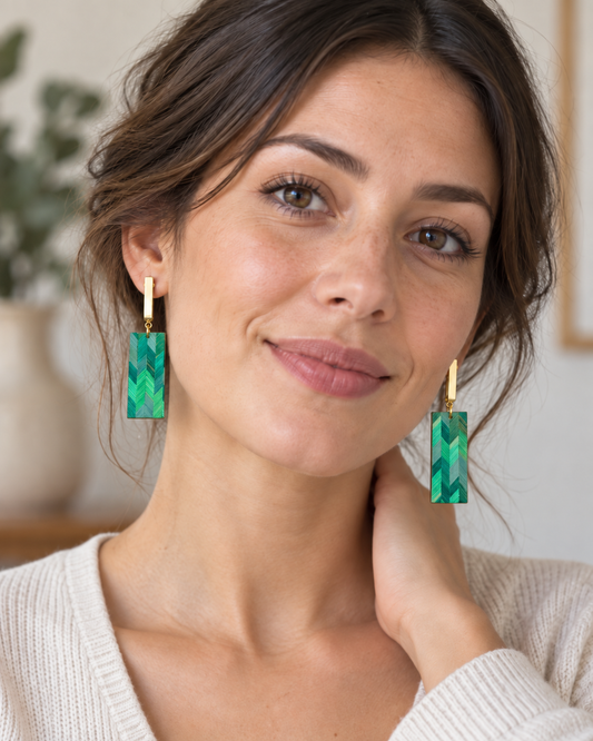 Boucles Éclat — Allongées