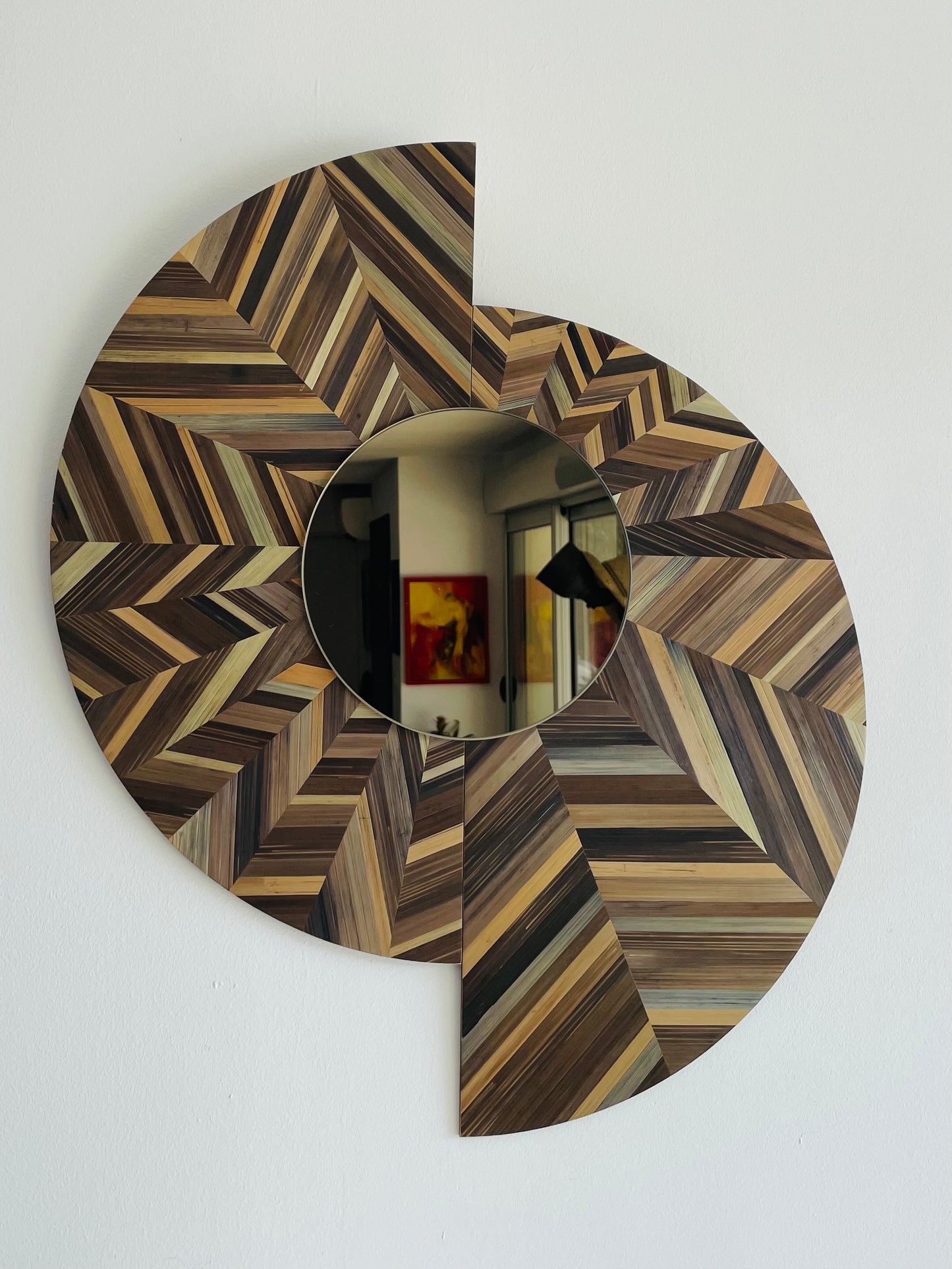 Miroir « Flot de paille » XL