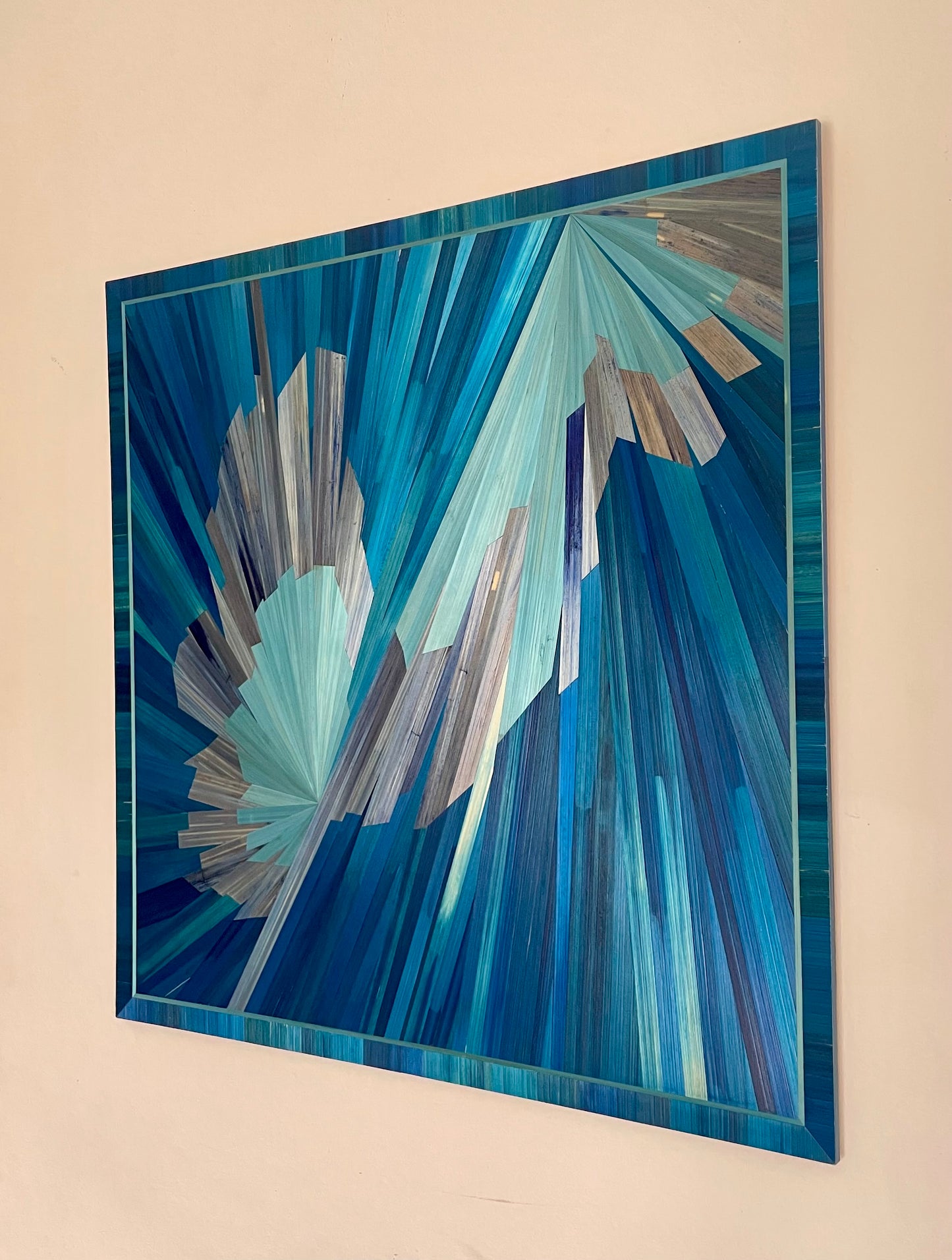 Folie bleue