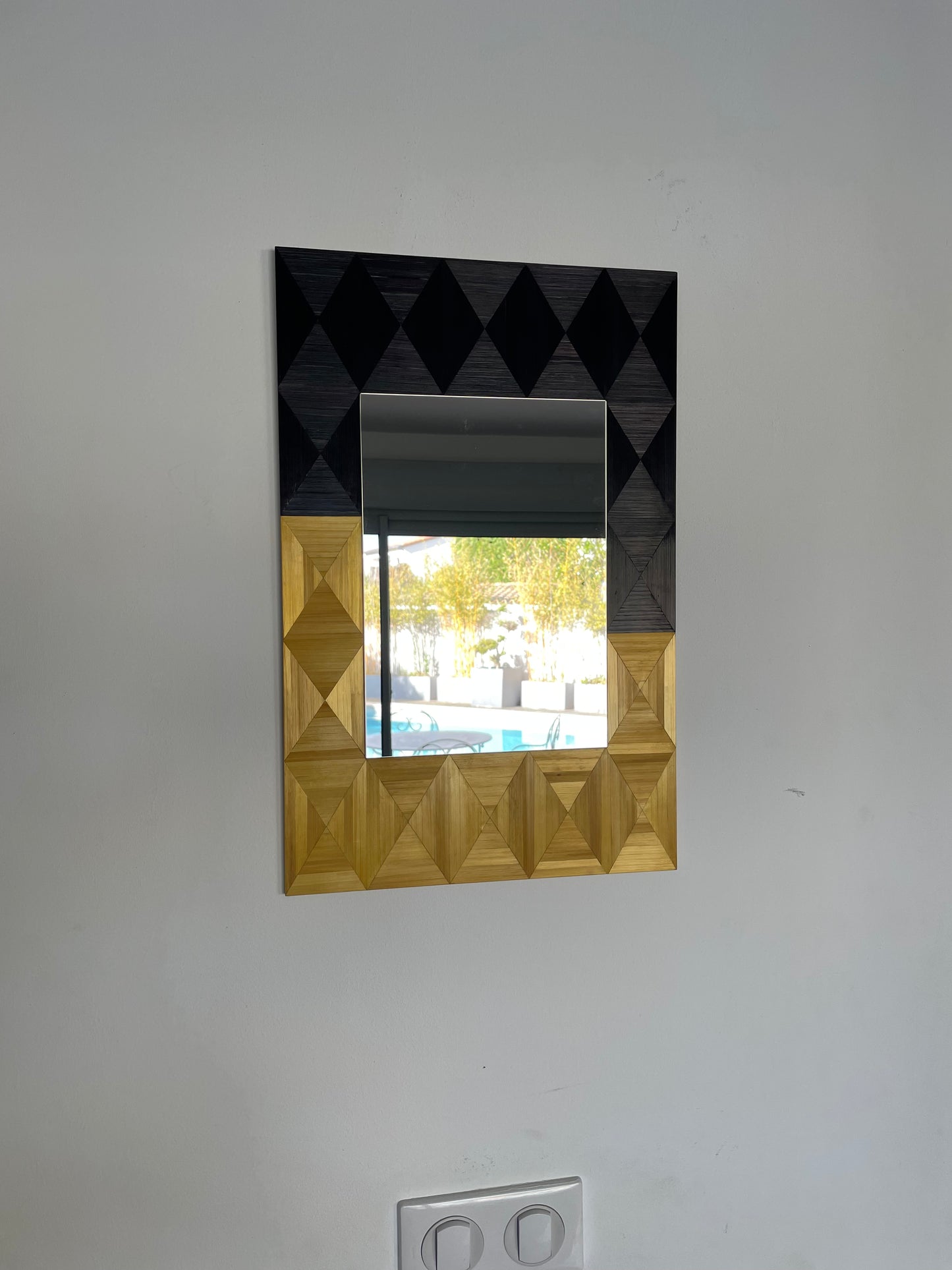 Miroir black & gold