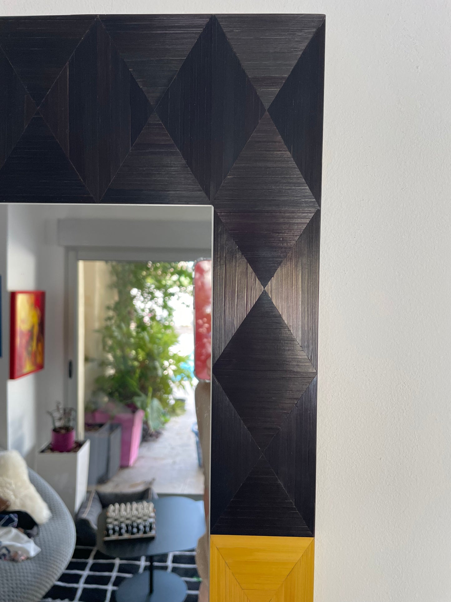 Miroir black & gold