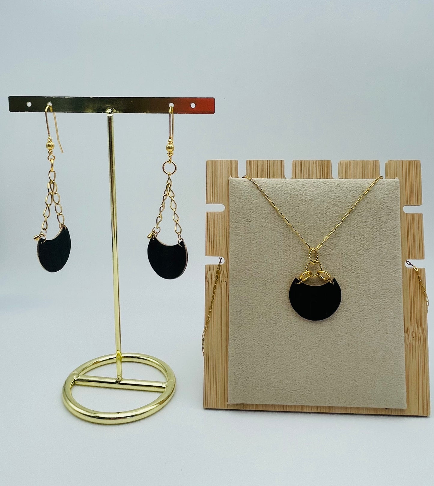 Parure black&gold