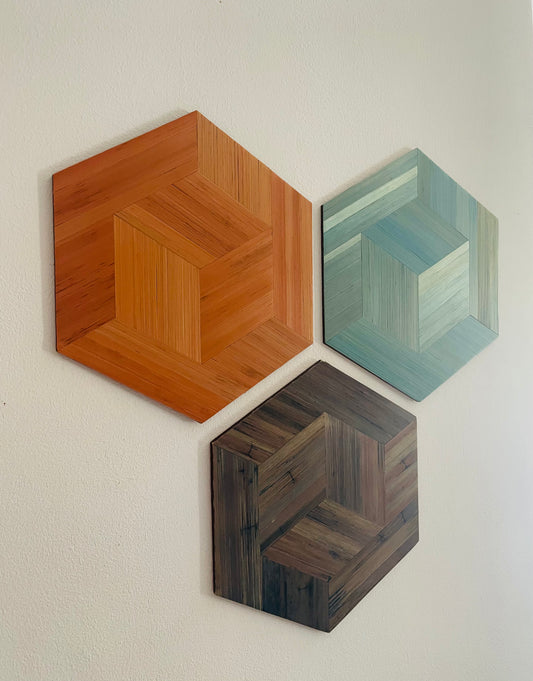 Mon trio hexagonal