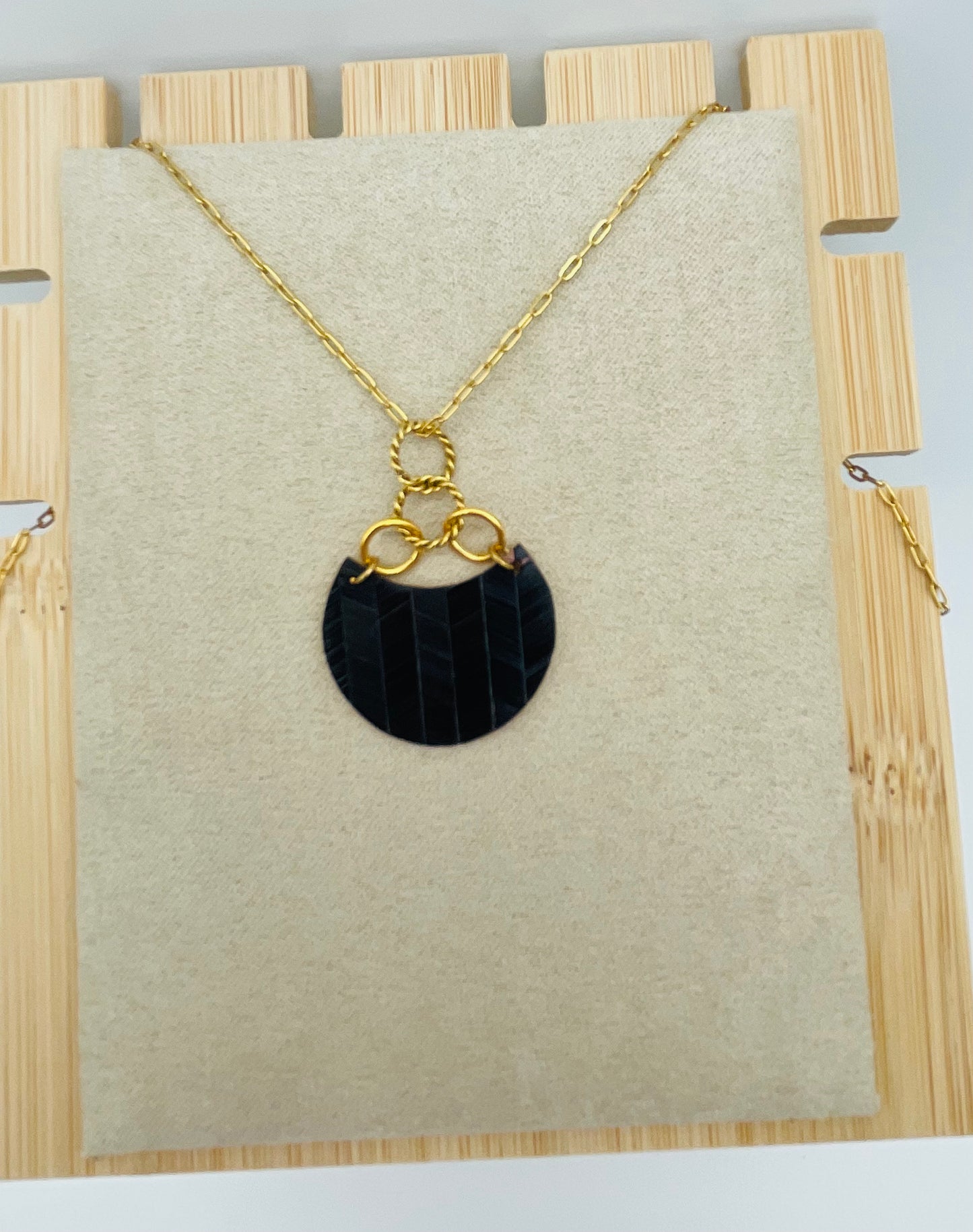 Parure black&gold