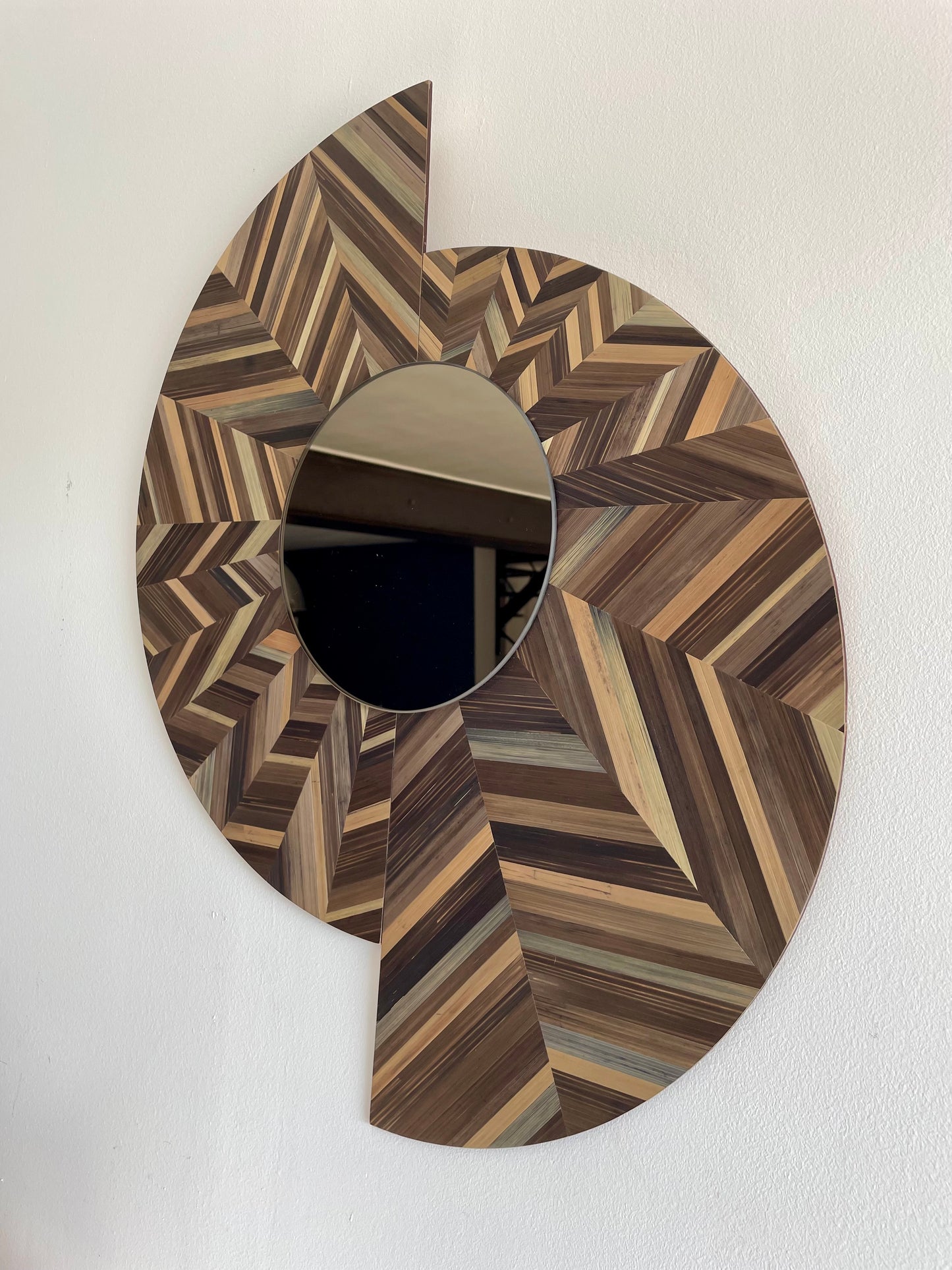 Miroir « Flot de paille » XL