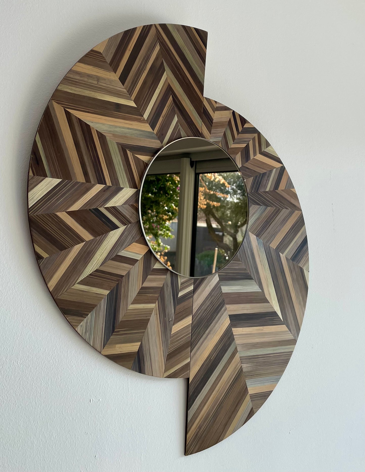 Miroir « Flot de paille » XL